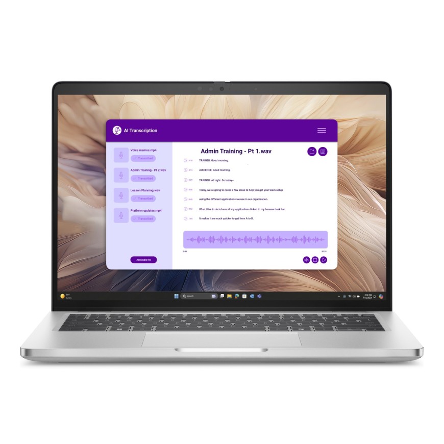 Dell Pro 14 Plus PB14250 Copilot+ PC | Intel Core Ultra 7 266V | 16GB LPDDR5x-SDRAM | 512 GB SSD PCIe | 14inch FHD Dell Pro 14 Plus PB14250 Copilot+ PC | Intel Core Ultra 7 266V | 16GB LPDDR5x-SDRAM | 512 GB SSD PCIe | 14inch FHD
