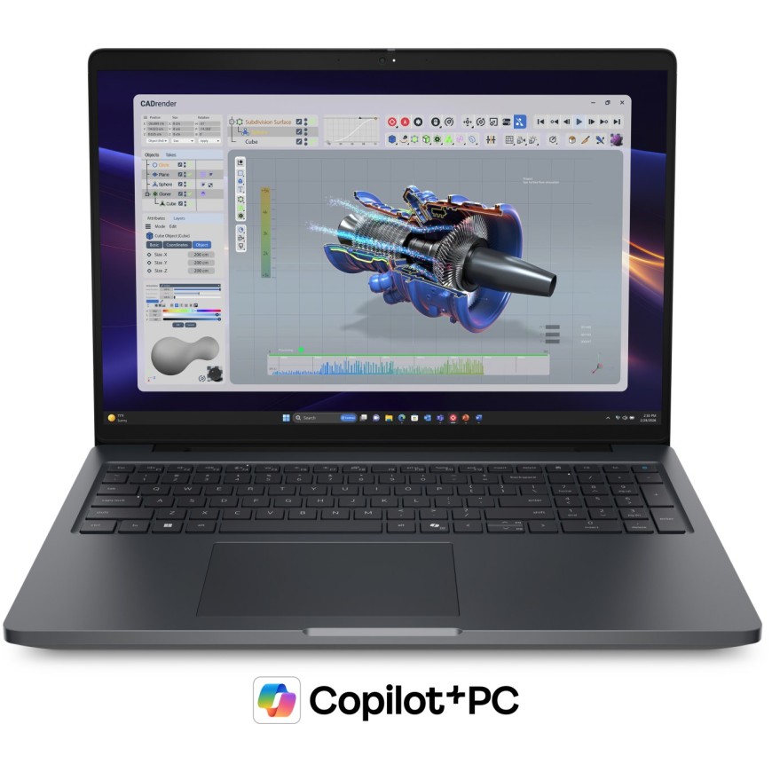 Dell Pro Precision 5 16 PW516261 Copilot+ PC | Intel Core Ultra 7 366H | 32GB LPDDR5x-SDRAM | 1 TB SSD PCIe | 16inch FHD Dell Pro Precision 5 16 PW516261 Copilot+ PC | Intel Core Ultra 7 366H | 32GB LPDDR5x-SDRAM | 1 TB SSD PCIe | 16inch FHD
