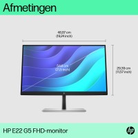 HP E-Series E22 G5 FHD | 21.5 inch | Full HD
