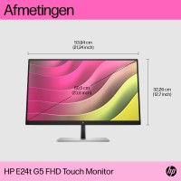 HP E24t G5 FHD Touch | 23.8 inch | Full HD
